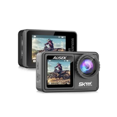 Ausek AT-S81TR Dual Display 5K Action Camera