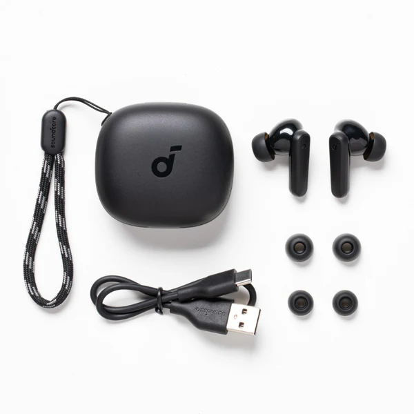 Meet the Soundcore R50i, a sleek and feature-packed TWS earbud that balances rich bass, long battery life, and lightweight comfort. Ideal for daily use in Dhaka and across Bangladesh. Key Features: 10 mm drivers deliver deep bass and crisp highs. 30–30+ hours playtime: ~10 h per charge, ~30 h with charging case. Fast charging: 10 minutes = ~2 h playback. AI-enhanced calls with dual mic clarity. Customizable sound: 22 preset EQs via Soundcore app. IPX5 water-resistant: safe for sweat and light splashes. Instant pairing and ergonomic light design—comfortable for hours. Bluetooth 5.3 / 5.4 ensures stable and energy-efficient connection. The Soundcore R50i is ideal for everyday bangladeshi lifestyles—whether you're commuting through Dhaka’s bustling streets or working from a café. With powerful 10 mm drivers and deep bass, your music feels alive. The lightweight, ergonomic design ensures hours of comfortable listening without irritation. Need all-day battery? You’ve got it covered. Up to 10 h per charge, and up to 30 h total with the case. And when you're in a rush, 10 minutes of charging gets you ~2 h of playback—perfect for last-minute use. The sound is adjustable too—22 EQ presets via the Soundcore app let you tune your audio to your mood or genre. Plus, AI-enhanced dual-mic clarity means crisp call quality—even in noisy settings. The earbuds pair instantly and stay securely fitted for long sessions. With splash-proof durability and efficient Bluetooth, it's a reliable daily companion across Bangladesh. Why Choose Digital Flagship Store Tekli? At Digital Flagship Store Tekli, Dhaka, Bangladesh, we offer 100% genuine products with trusted after-sales support. You get fast delivery across Bangladesh and peace of mind with every purchase. Choose Digital Flagship Store Tekli for quality, service, and confidence—always.