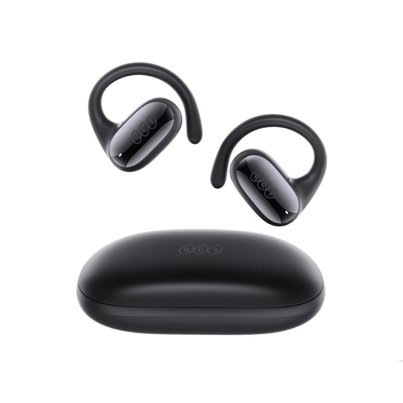 Revolutionize your workout routine with the QCY Crossky GTR2. These innovative open-ear earbuds feature adjustable rotating hooks for a perfect fit, making them the ultimate choice for active users in Bangladesh. Whether you are running, cycling, or working out, they stay secure while delivering powerful sound. Key Features Adjustable Rotating Ear Hooks: Unique design allows you to rotate the hook for a custom, secure fit. Open-Ear Air Conduction: Sits outside the ear canal to ensure comfort and situational awareness. 14.8mm Large Drivers: Delivers booming bass and clear vocals for an energetic audio experience. Bluetooth 5.4: Provides a faster, more stable connection with ultra-low power consumption. Multipoint Connection: Connect to two devices simultaneously and switch between them seamlessly. 28-Hour Battery Life: Enjoy long-lasting playback with the compact charging case. Quad-Mic ENC: Filters out wind and background noise to ensure your calls are crystal clear. IPX5 Water Resistance: Protects your earbuds from sweat and rain during intense workouts. Low Latency Mode: Reduces audio lag significantly for a smooth gaming and video experience. QCY App Support: Customize EQ settings, controls, and battery monitoring effortlessly. Extended Product Description You will be truly amazed by the comfort and stability that the QCY Crossky GTR2 brings to your active lifestyle. Specifically, the innovative rotating ear hook design allows you to adjust the angle perfectly to your ear shape. Therefore, you can sprint, jump, or commute through the busy streets of Dhaka without worrying about them falling off. Furthermore, the 14.8mm large dynamic drivers produce a bass-heavy soundstage that keeps you motivated. Consequently, you get a premium audio experience that does not block your ears, keeping you safe and aware of your surroundings. Beyond the unique design, these earbuds are built for modern versatility and endurance. For instance, the multipoint connection feature lets you pair your smartphone and laptop at the same time, so you never miss an important call. Moreover, the latest Bluetooth 5.4 chip ensures that your music plays without any interruptions or lag. Also, the impressive 28-hour battery life means you can go days without needing to recharge. Thus, the Crossky GTR2 is the perfect companion for sports enthusiasts and tech lovers across Bangladesh. Why Choose Digital Flagship Store Tekli? At Digital Flagship Store Tekli, we are committed to bringing you 100% authentic tech products right here in Dhaka. We understand that our customers want quality and reliability. Therefore, we ensure that every item we sell meets the highest standards. When you shop with us, you get genuine products, fast delivery across Bangladesh, and excellent customer support. Choose us for a seamless and trustworthy shopping experience.