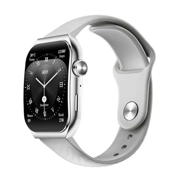 QCY GS2 AMOLED – Smartwatch ( Black, Silver )