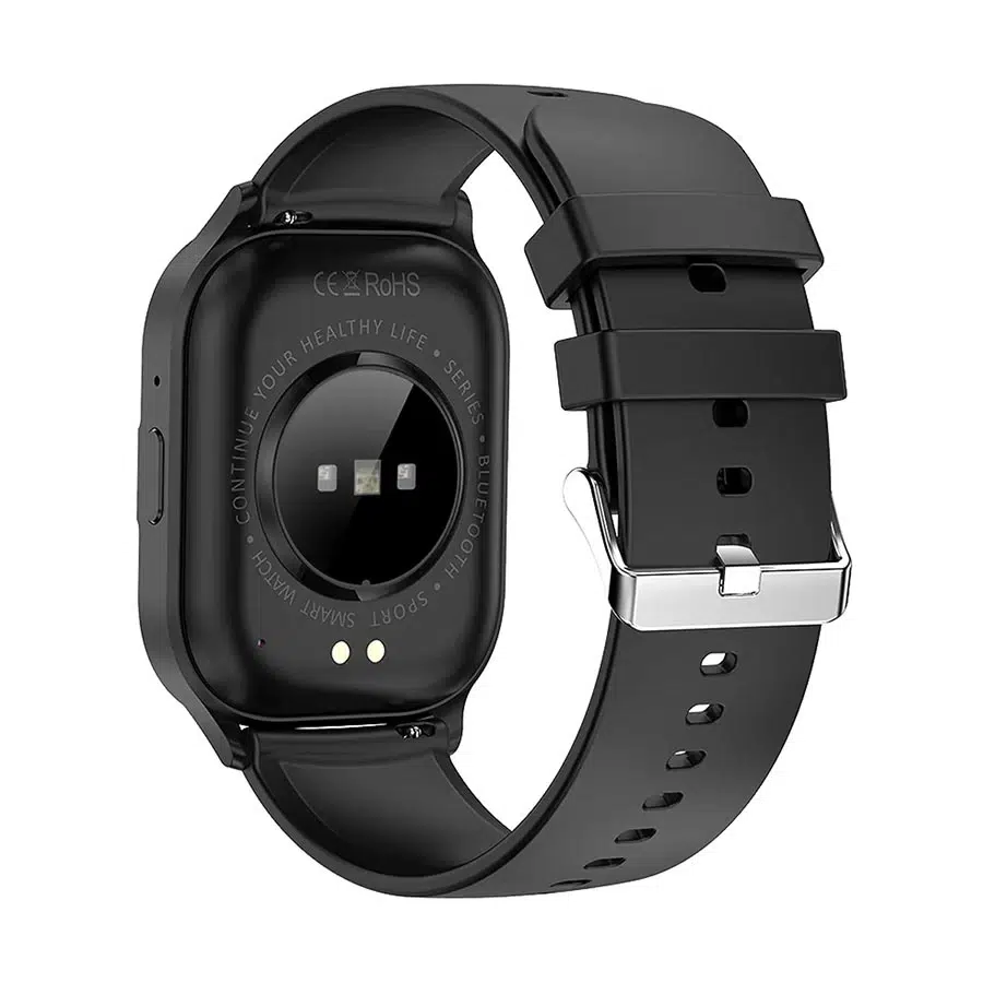 BLISBOND Alpha Smartwatch – Smartwatch ( Black And Silver ) - Image 2