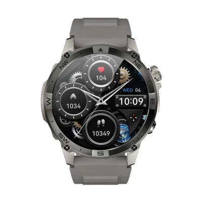 BLISBOND Storm Smartwatch – Smartwatch ( Grey and Silver )