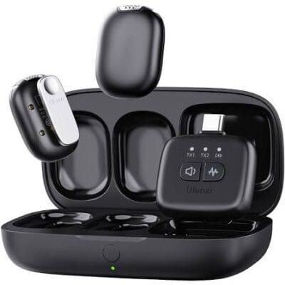 ULANZI A30 Magic Beans Lavalier Microphone – Microphone ( Black )