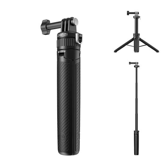 ULANZI MT92 Action Camera Selfie Stick (60cm) – Tripod ( Black )