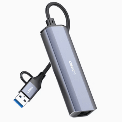 LDNIO DS-124UC 4-in-1 USB Hub