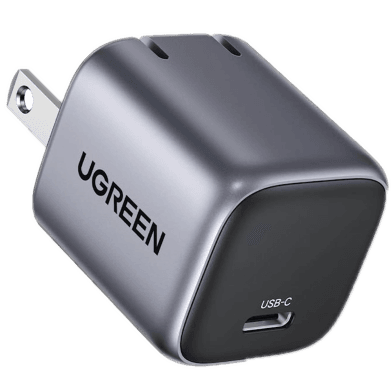 Buy the UGREEN CD318 Nexode 20W GaN Fast Charger in Space Gray. Enjoy blazing-fast PD charging, ultra-compact GaN technology, and advanced thermal protection!