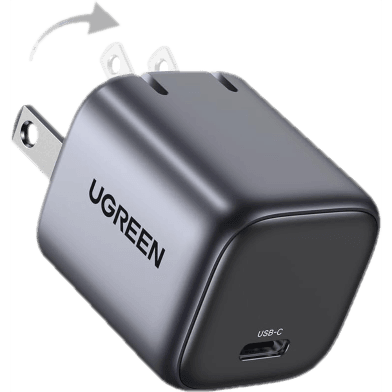 Buy the UGREEN CD319 Nexode 30W GaN Fast Charger in Bangladesh. Enjoy blazing-fast 30W PD charging, ultra-compact GaN tech, and a 12-month brand warranty!