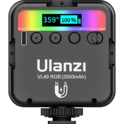 ULANZI VL49 RGB LED Video Light – Light ( Black )