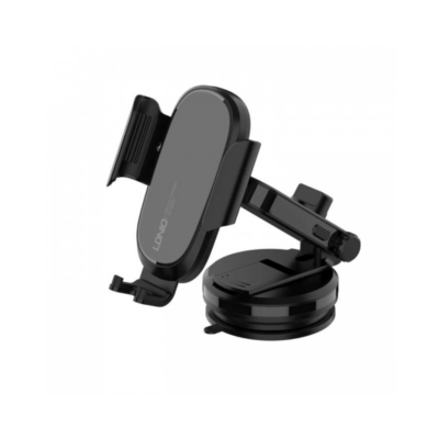 Buy the LDNIO MW21-1 15W Wireless Fast Charging Car Phone Holder in Bangladesh from Tekli. Enjoy safe driving, 360-degree rotation, and high-speed charging!