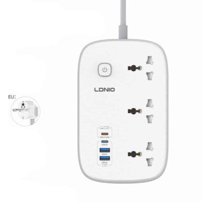 LDNIO SC6 45W USB & Type-C Fast Charging Power Strip
