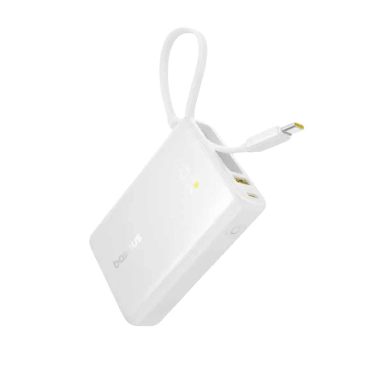 Baseus PicoGo Pro 20000mAh 22.5W Fast Charging Power Bank - Inbuilt USB-C & Lightning Cable (Grey)