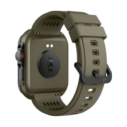 Fastrack Active 1.69" HD Display Bluetooth Calling Smart Watch (Black,Green) - Image 3